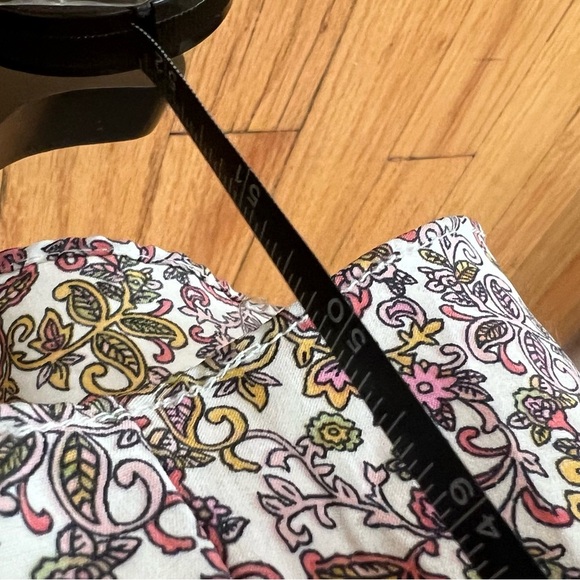 EUC MISA Los Angeles Carolina Floral Spring Flowy Cap Sleeve Maxi Wrap Dress SzM - Picture 10 of 15